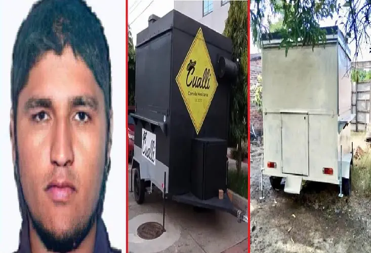 Cami&oacute;n de comida mexicana