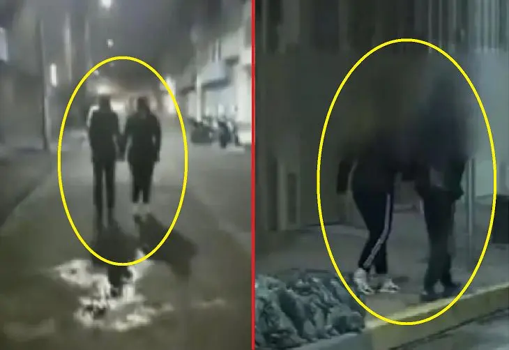 Caminan para atr&aacute;s