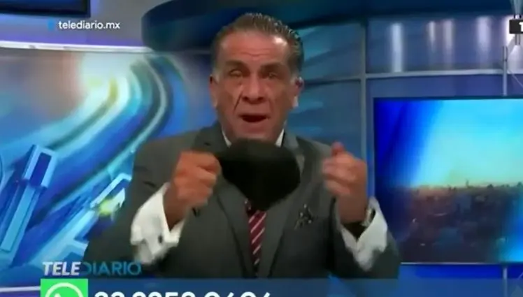 Presentador de noticias de M&eacute;xico