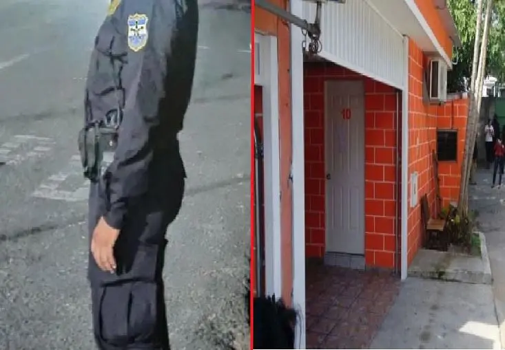 Polic&iacute;a en motel