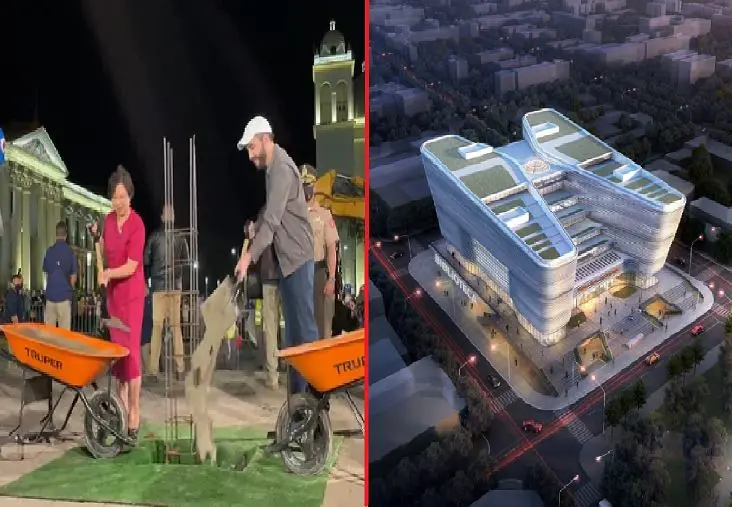 Primera piedra de Biblioteca