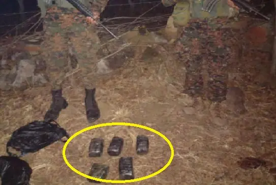 Cinco paquetes de marihuana en Metap&aacute;n