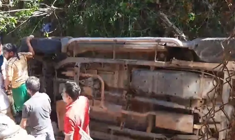 Vuelco de veh&iacute;culo