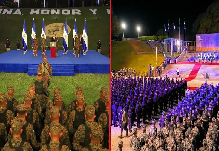 Grad&uacute;an a soldados y polic&iacute;as