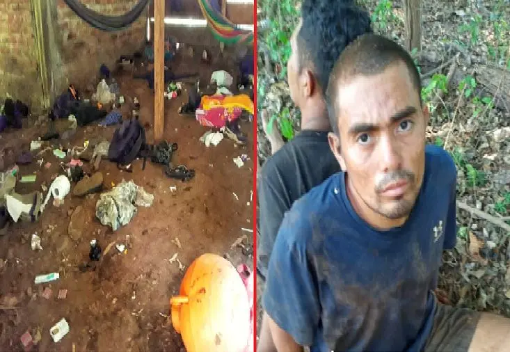 La casa destroyer y dos detenidos