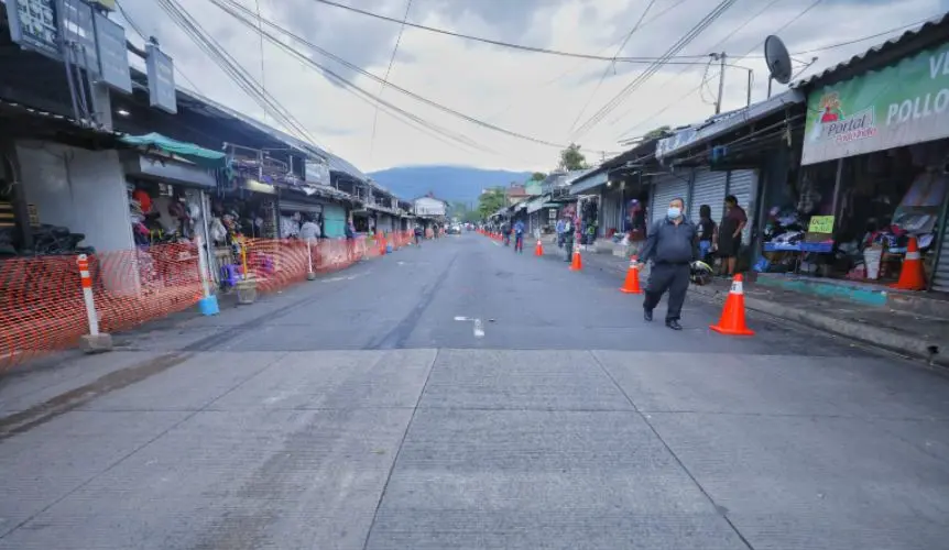 La 1a. Avenida Sur de Tecla