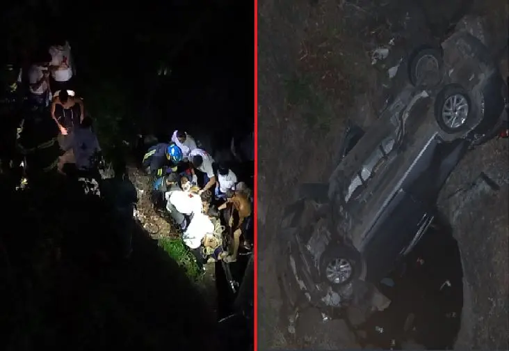 Cuatro lesionados en Metap&aacute;n