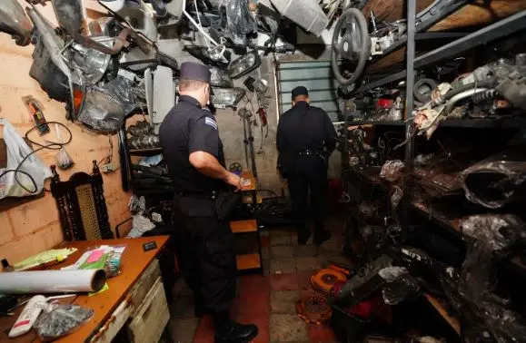 Banda de hurto de veh&iacute;culos