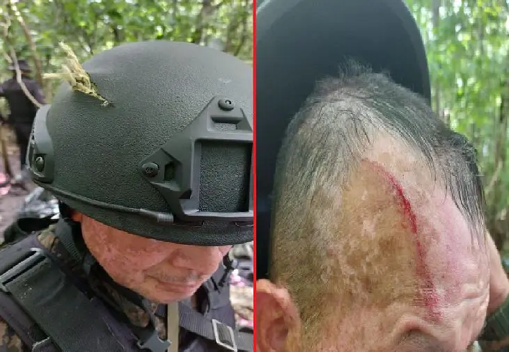 Casco bal&iacute;stico