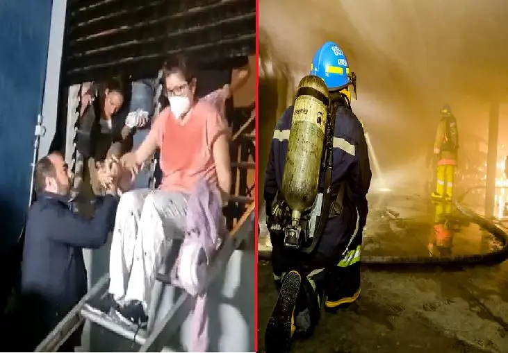 Son 68 evacuados en Antiguo