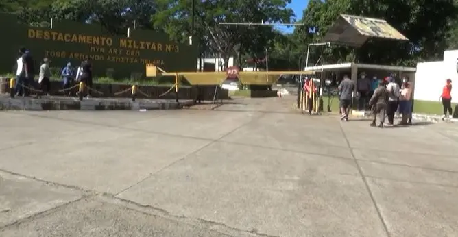 Destacamento militar n&uacute;mero 3