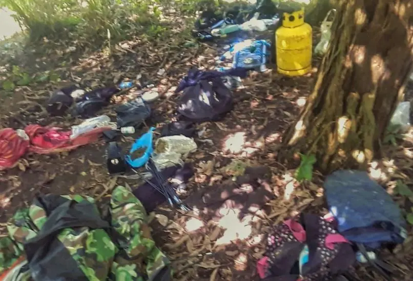 Campamento en cant&oacute;n Changallo