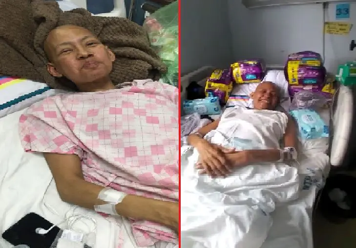 Madre que padece cancer de huesos