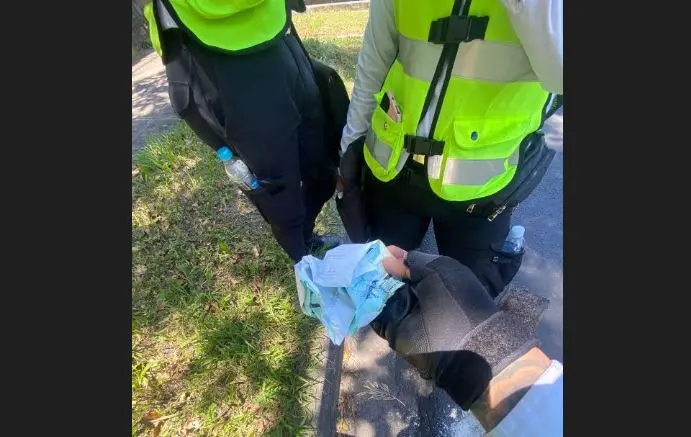 Motociclista  vota multa