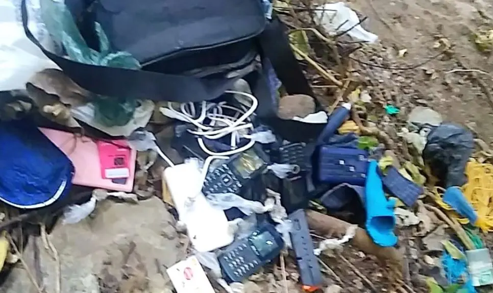 Campamento clandestino en Sonsonate