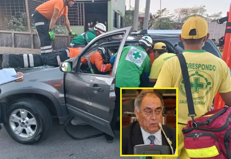 Ochoa P&eacute;rez en accidente