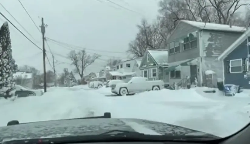 Tormenta de nieve en Estados Unidos