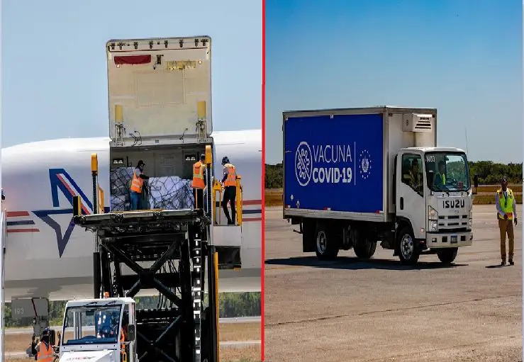 Letonia don&oacute; 100,000 vacunas