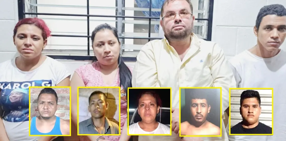 Pandilleros y delincuentes