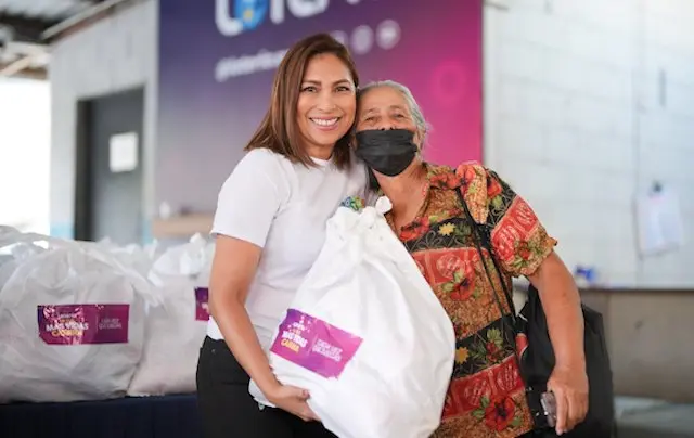 LNB ENTREGA ALIMENTOS VENDEDORES