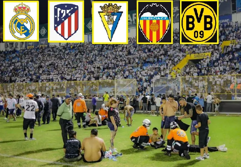 Equipos de Espa&ntilde;a y Alemania