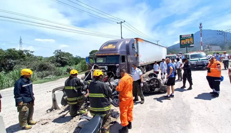 Redondel Integracion accidente