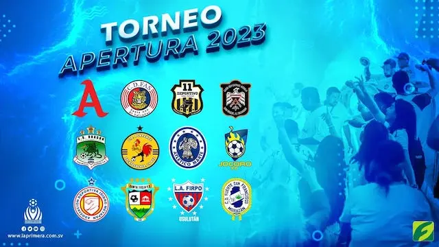 Primera Divisi&oacute;n de F&uacute;tbol de El Salvador. Apertura 2023.