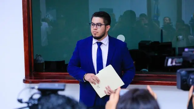 Diputado Nuevas Ideas Erick Garc&iacute;a Salguero