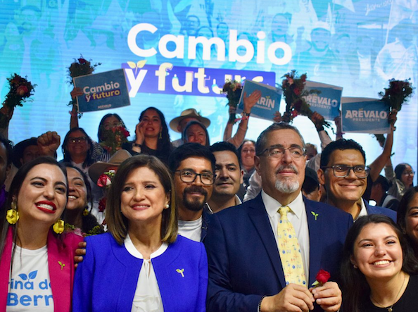 Bernardo Ar&eacute;valo Guatemala