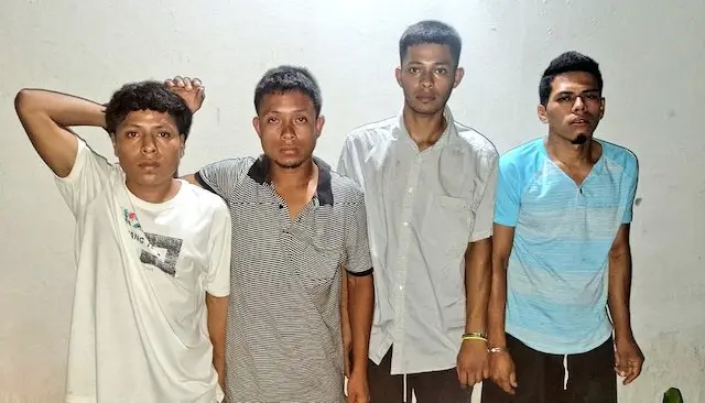 Pandilleros extorsi&oacute;n MS-13 Jayaque La Libertad