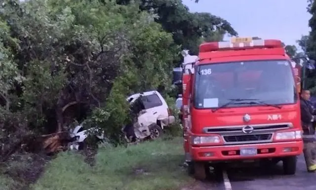 Muerto Joel Oswaldo Guerrero, 24 a&ntilde;os, accidente Jiquilisco