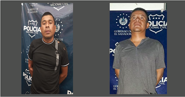 Polic&iacute;a y soldado Sonsonate ebriedad