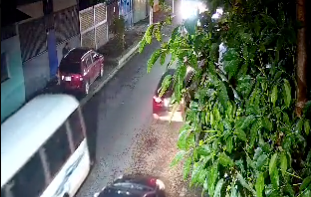 Geovani Santos S&aacute;nchez pint&oacute; grafitis de la mara 18 en Prados de Venecia Soyapango