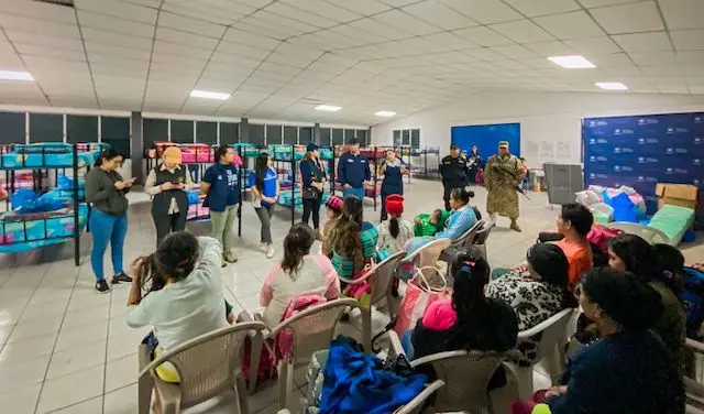 Albergados Tormenta Tropical Pilar