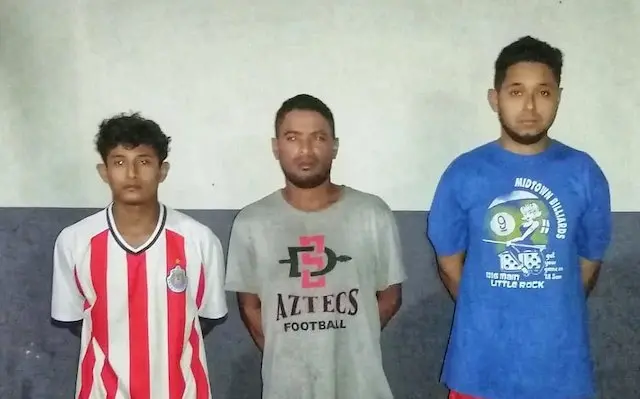 David Ernesto Navarro Leiva, alias Guerrillero, Ronald Remberto Guzmán Mendoza, alias Cebolla, Mauricio Edgardo Contreras Alvarado, alias Chiky MS-13 Chalchuapa intento de homicidio