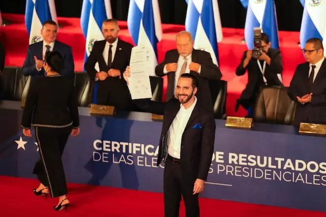 Nayib Bukele credenciales TSE 2024