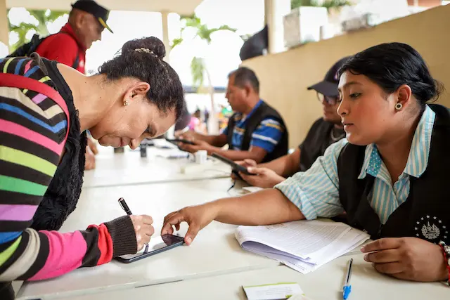 Tarjeta del Bono Agrícola BAG en occidente