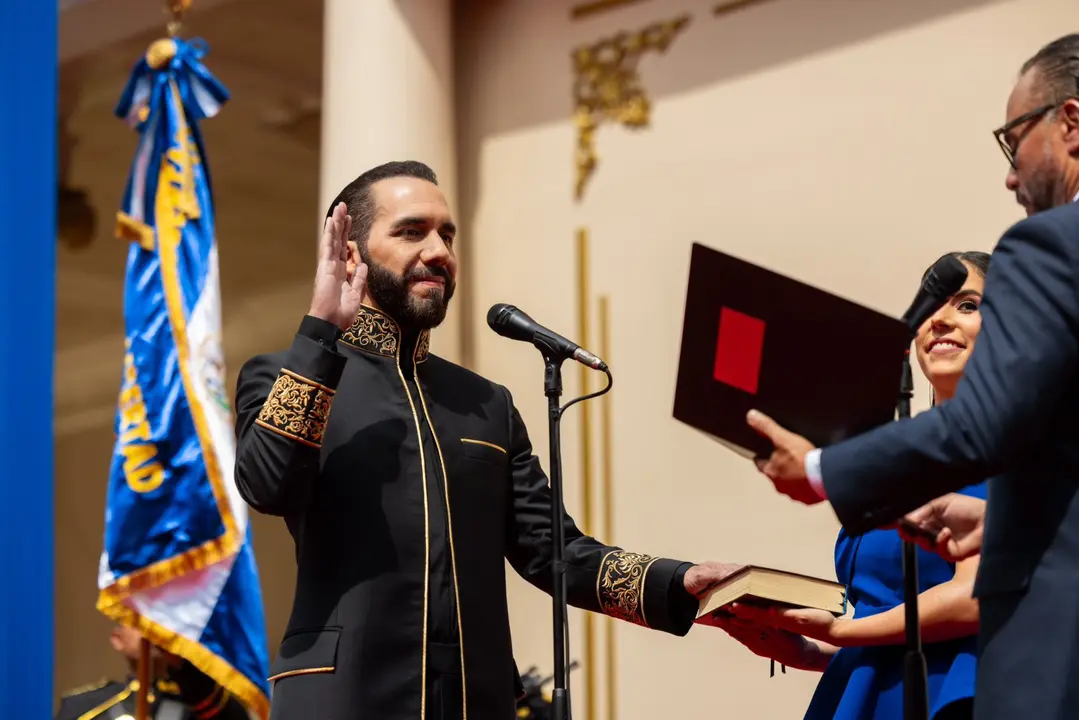 Nayib Bukele juramento
