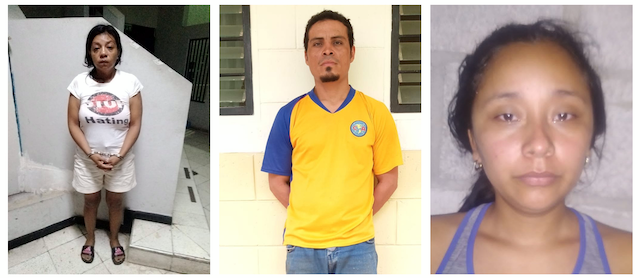 Yahaira Elizabeth Campos, Henrry Clisman Portillo y Noemi Guadalupe Rossel, triple homicidio agentes 911 Santa Ana