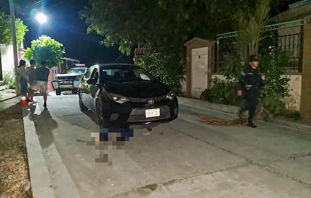 Hombre atropellado por quedarse dormido en la calle Olocuilta 04-06-2024