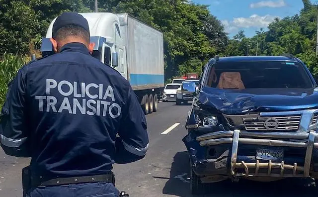 Motociclista muere atropellado por vehículo Santa Ana 14-07-2024