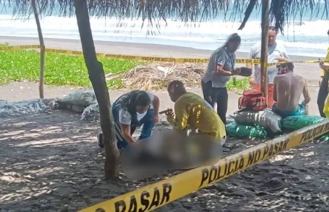 Ana Margarita Carrascosa Pérez, 29 años, guatemalteca ahogada en Playa Dorada Sonsonate