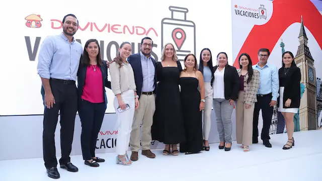 Lanzamiento CAV DAvivienda, para clientes que desean pagar sus viajes con las Tarjetas de Pago Davivienda, el 28 de agosto de 2024, en el Hotel Hilton, San Salvador, El Salvador
Foto Banco Davivienda/ Salvador Mel&eacute;ndez