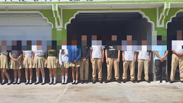 17 Estudiantes Chalatenango motel