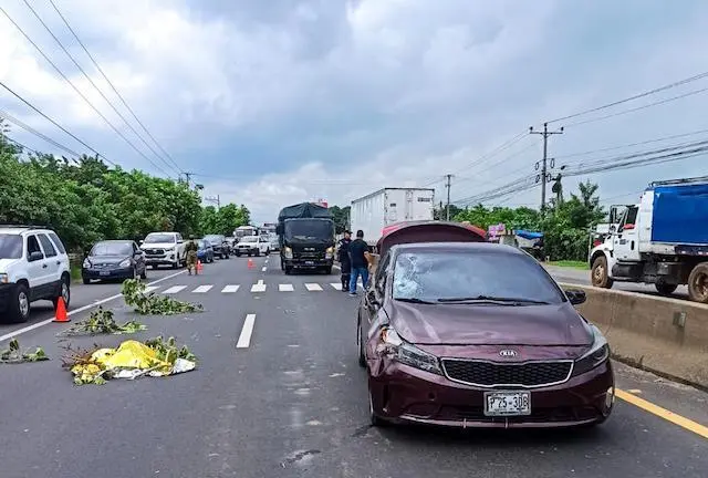Mujer atropellada Nejapa 03-10-2024