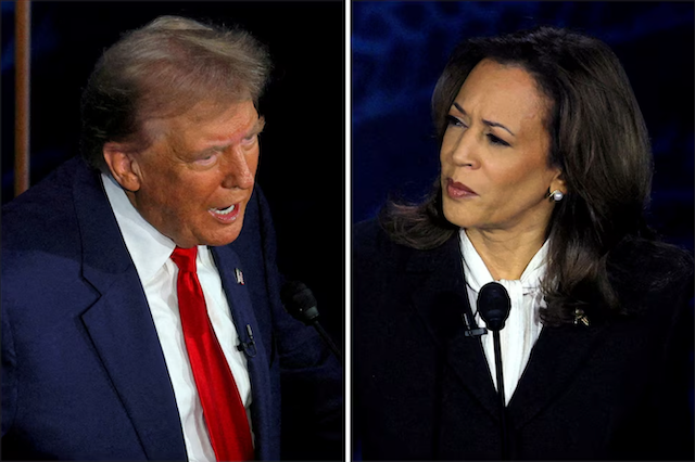 Trump y Harris 2024