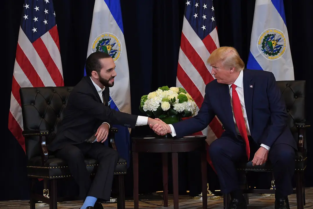 Nayib Bukele Donald Trump