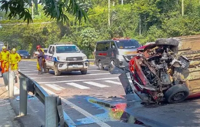 Accidente un fallecido un herido Sacacoyo La Libertad Ateos 10-11-2024