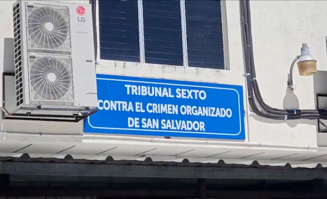 Tribunal Sexto contra el Crimen Organizado de San Salvador