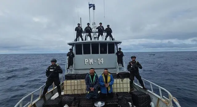 Marina Nacional incautación 1,500 kilos de cocaína 25-12-2024